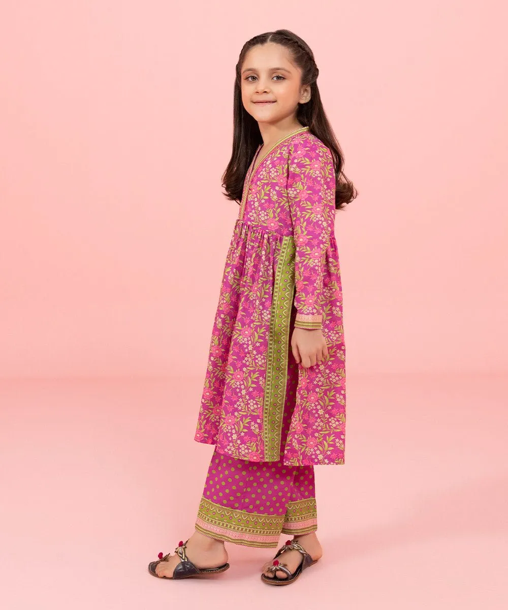 2 Piece - Printed Lawn Suit