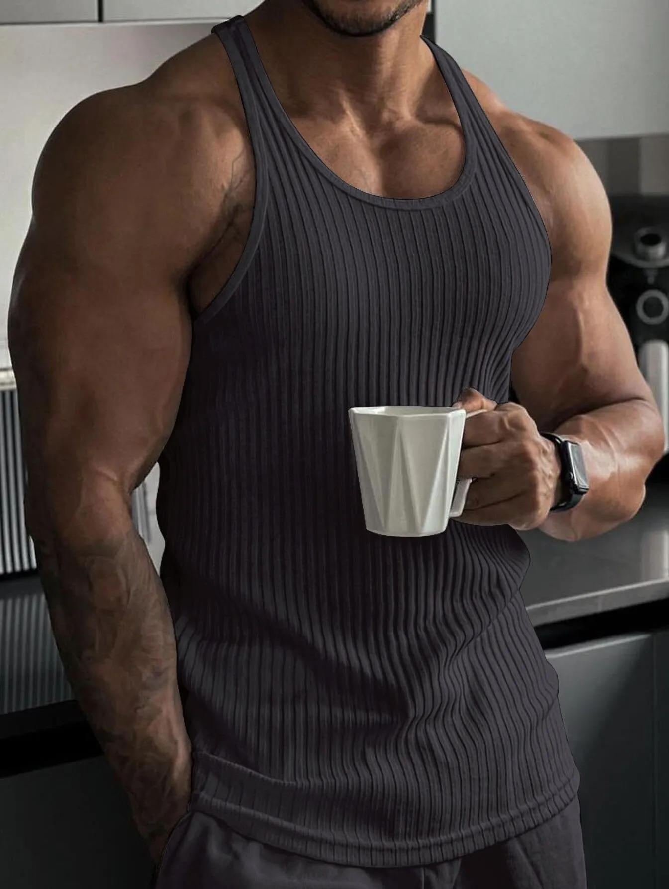 2023 New Summer  Tank Top Pure Color  Plus Sizes