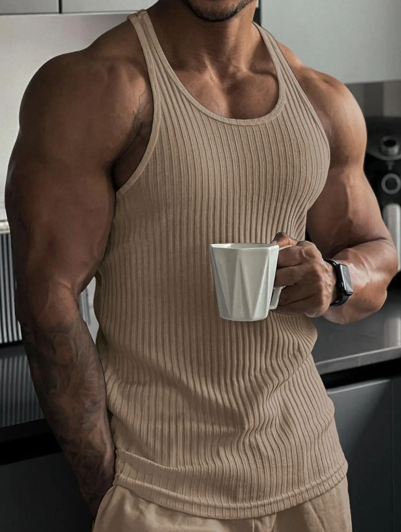 2023 New Summer  Tank Top Pure Color  Plus Sizes