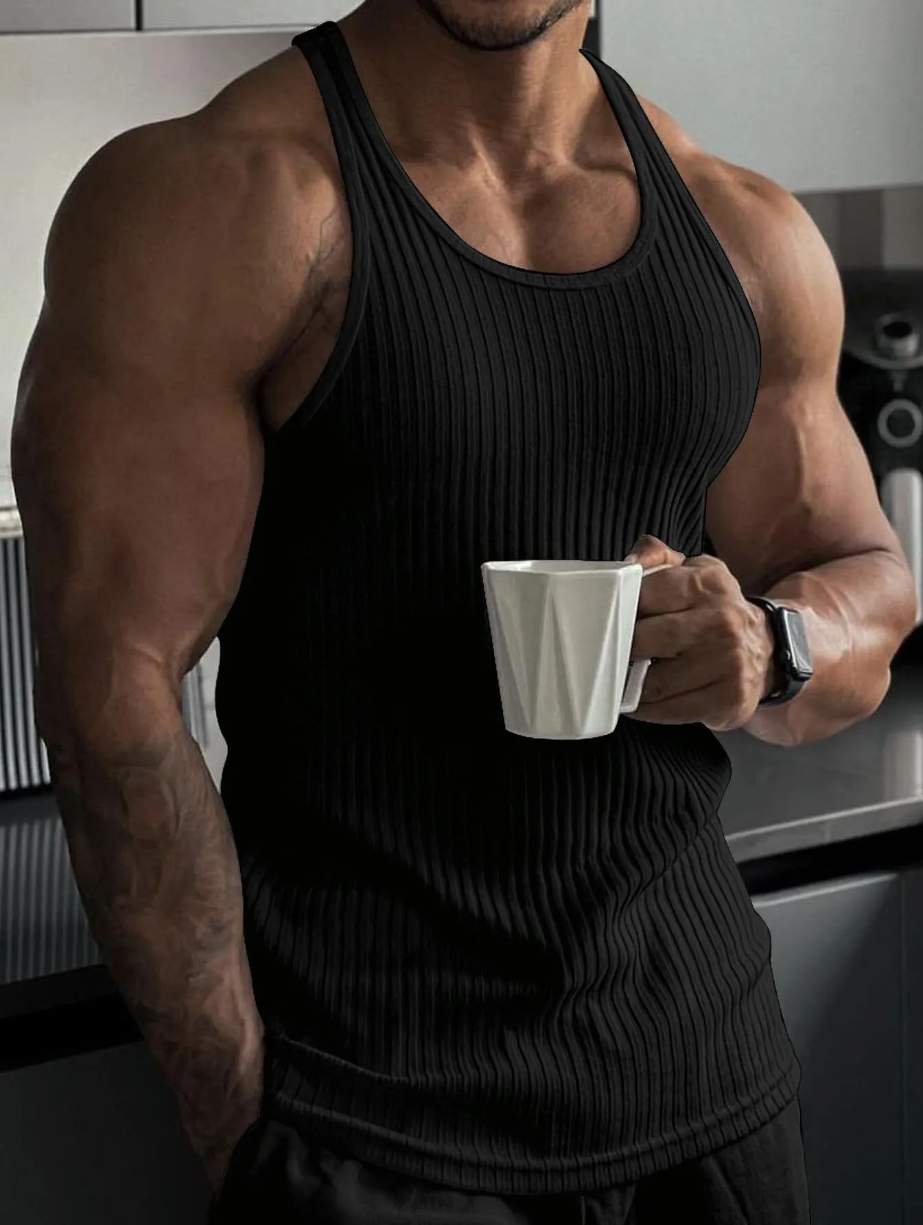 2023 New Summer  Tank Top Pure Color  Plus Sizes