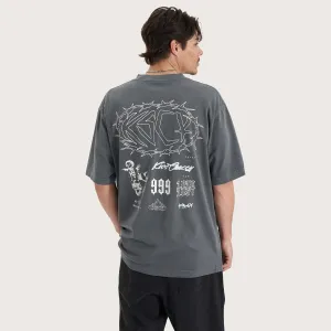 Adrift Oversized Tee Pigment Charcoal