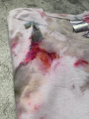 Adults Unisex Ice Dyed Tee - XS