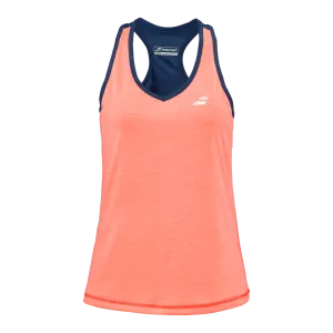 Babolat Play Tank Top orange/dunkelblau