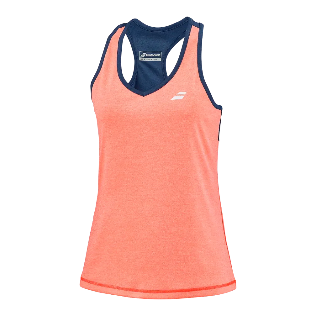 Babolat Play Tank Top orange/dunkelblau