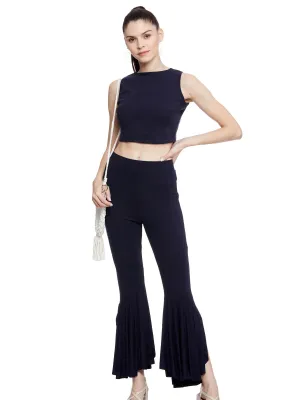 BE FIRST BRALETTES TOP WITH STITCHED JERSEY CULOTTES SET