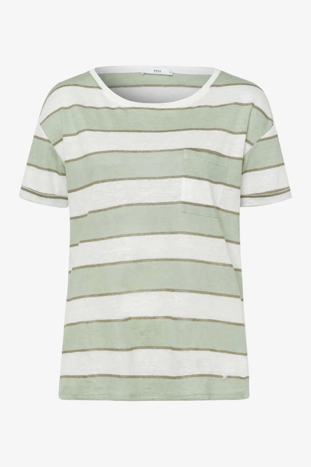 Brax Camille Linen Pocket Tee