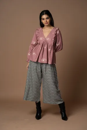 Breezelight Culottes in Zig, Zag and Back Pattern