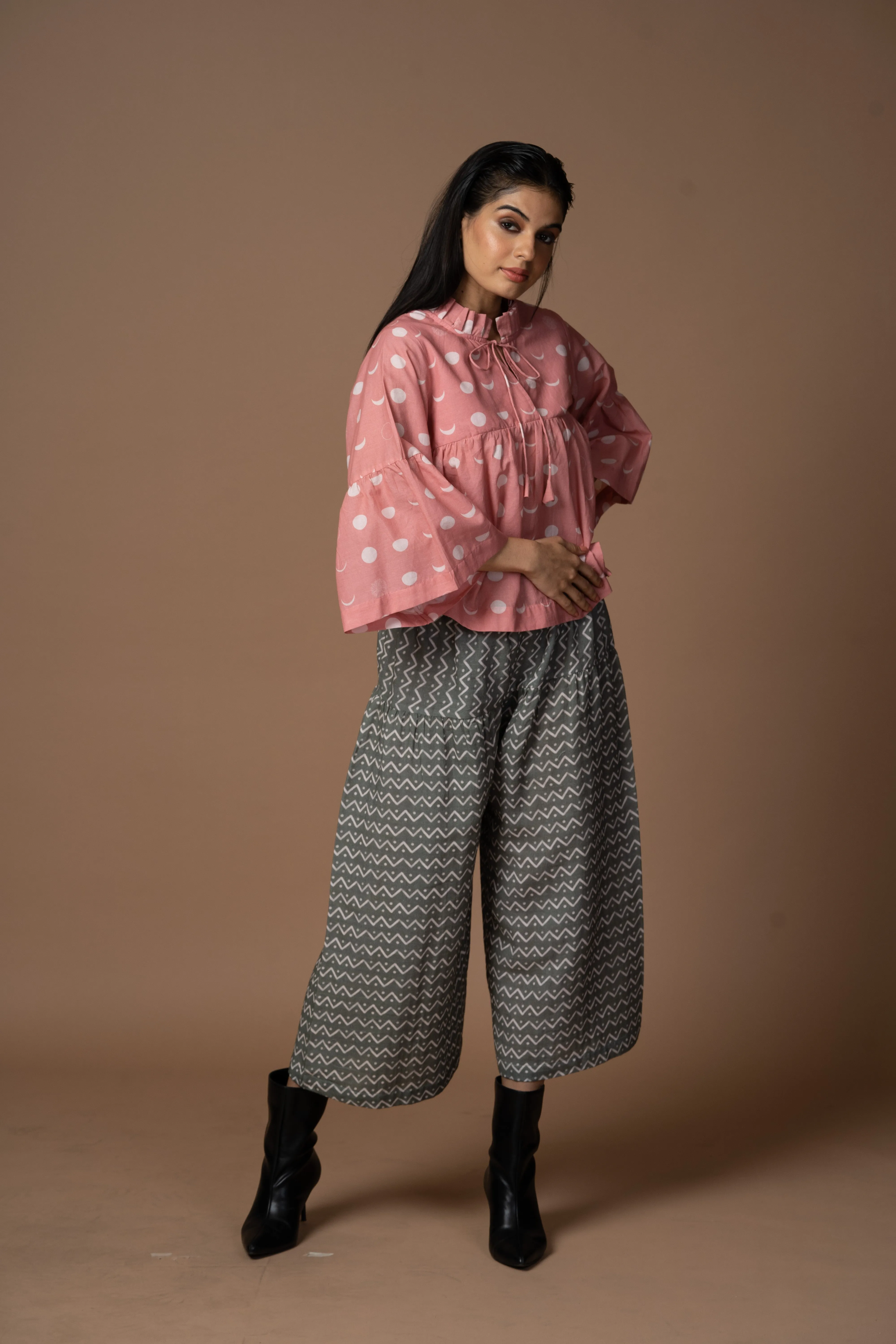 Breezelight Culottes in Zig, Zag and Back Pattern