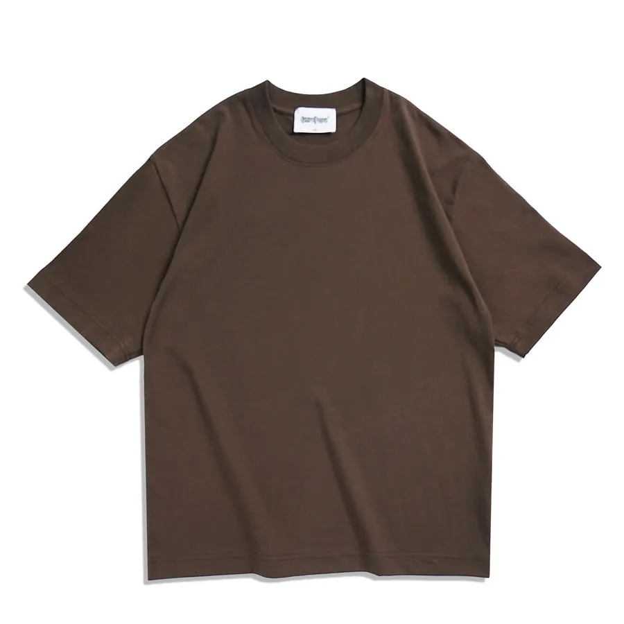 Brown Oversized Summer Tees - Unisex