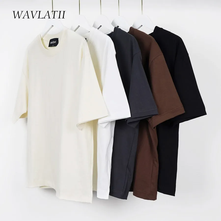 Brown Oversized Summer Tees - Unisex