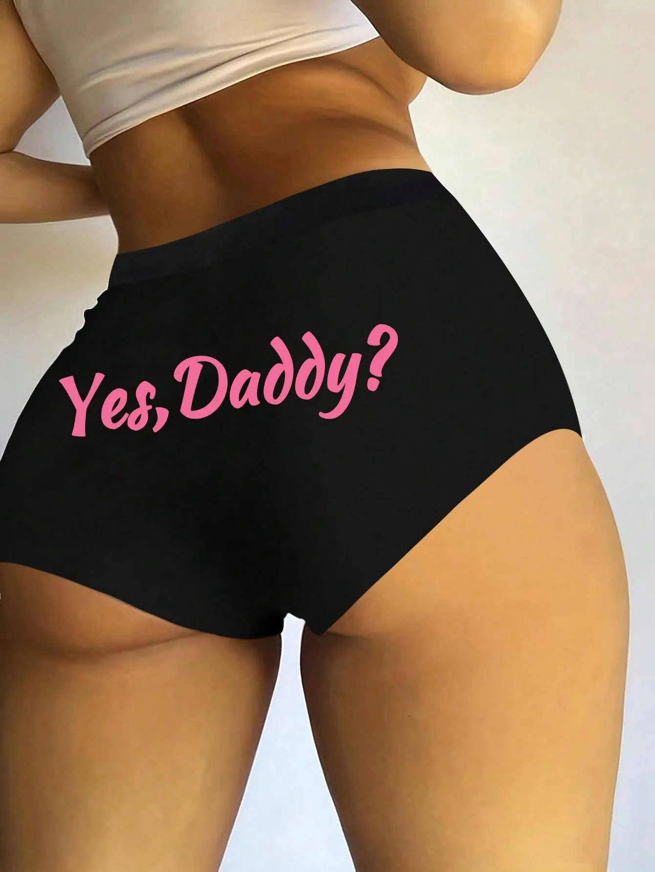 Calzoncillos Hipster Negros para Mujer en Cherry Vibes