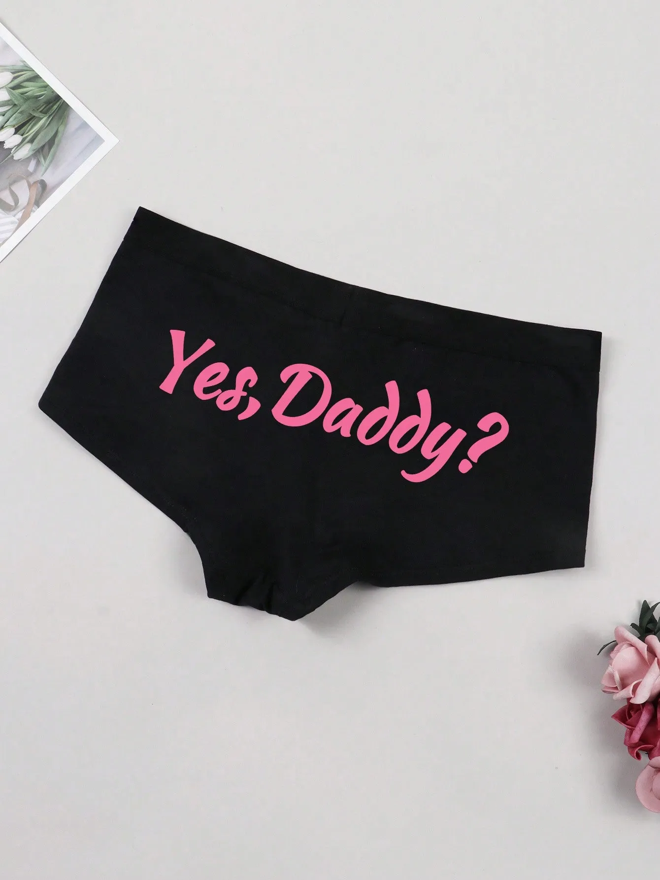 Calzoncillos Hipster Negros para Mujer en Cherry Vibes