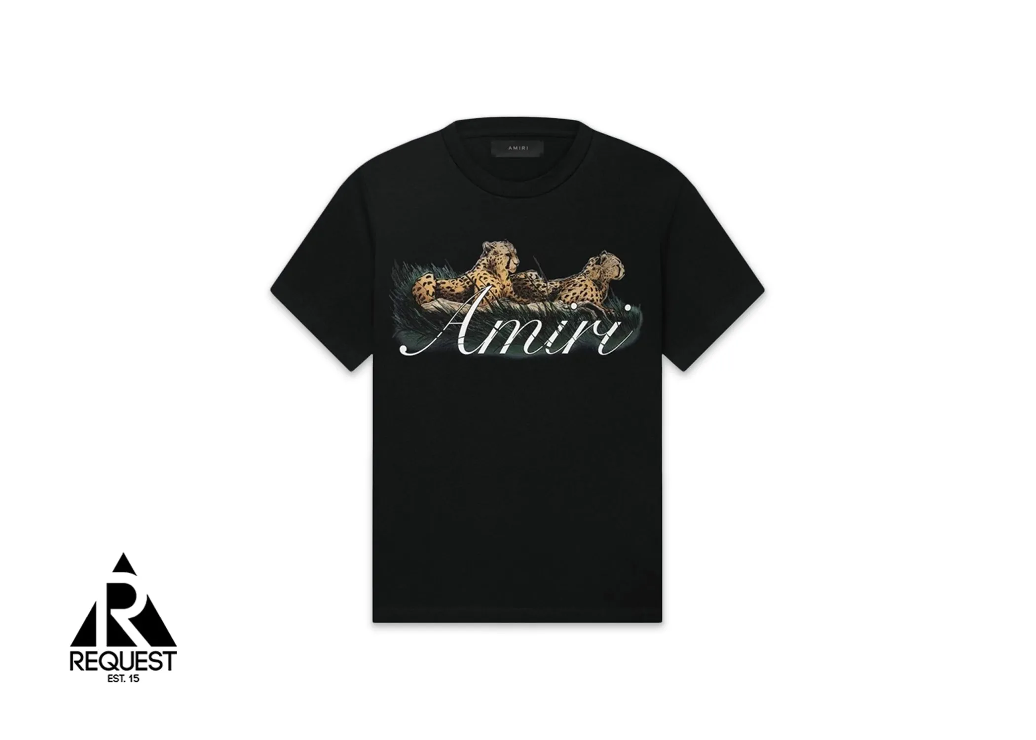 Cheetah Logo Tee "Black"