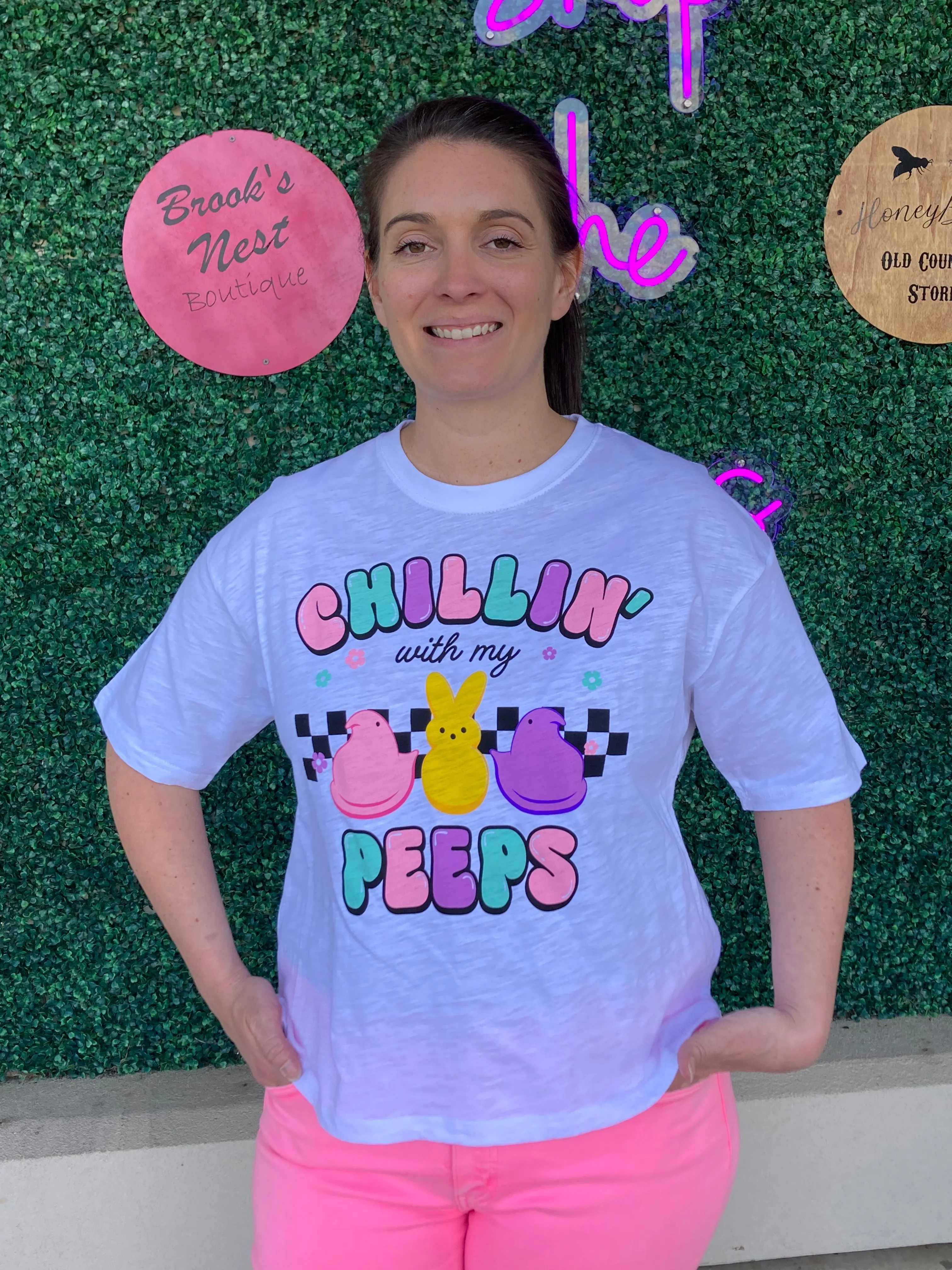 Chillin with my Peeps Tee