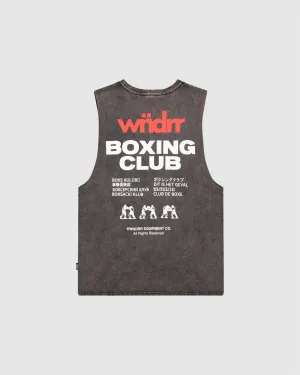 CLUB DE BOXE MUSCLE TOP - WASHED BLACK