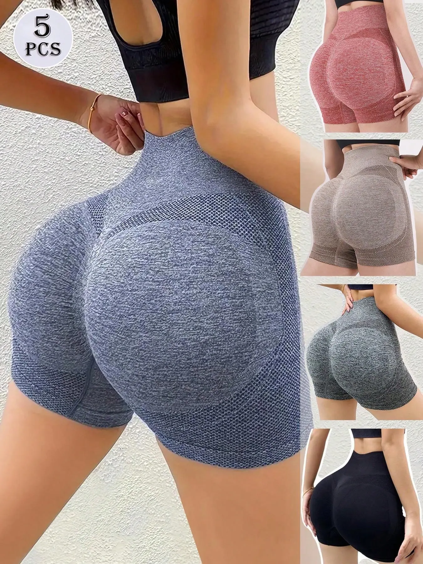 Conjunto de Ropa Interior Sexy de 5 Piezas en