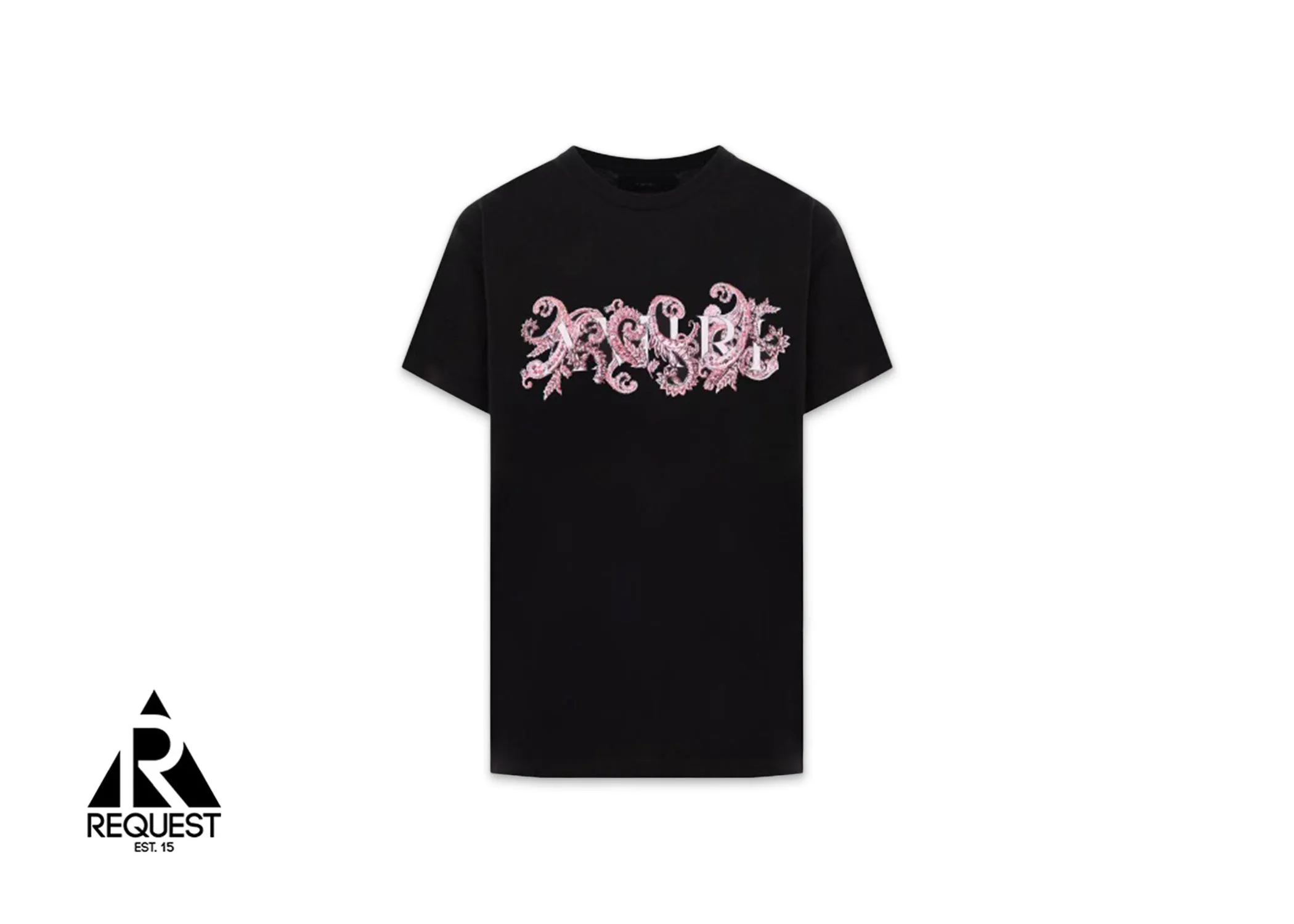 Core Logo Paisley All Over Tee "Black/Red"