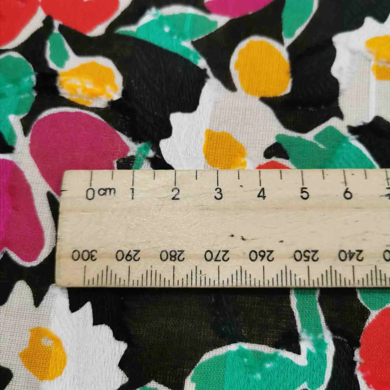 Cotton Floral Jacquard , Black