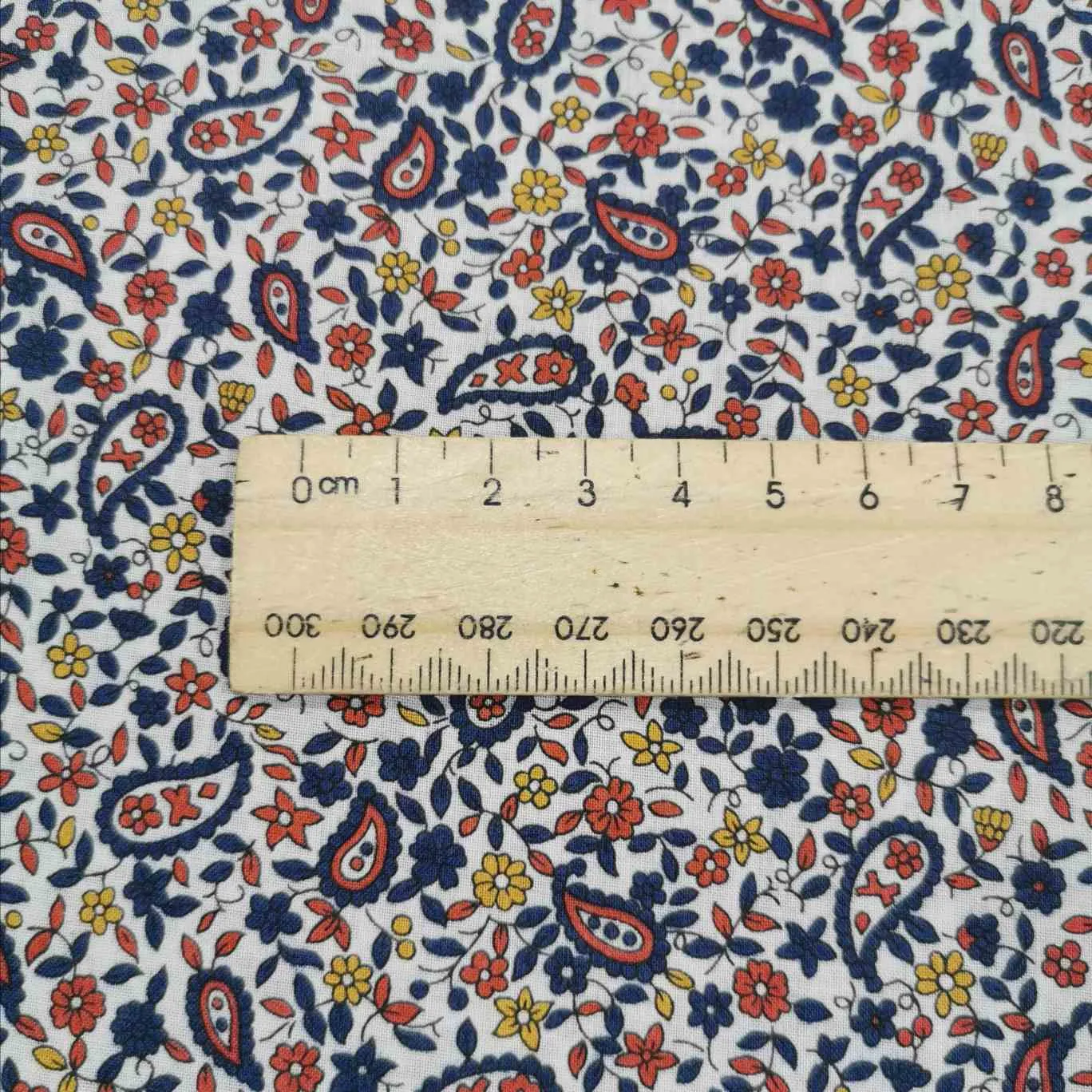 Cotton, Paisley in Miniature
