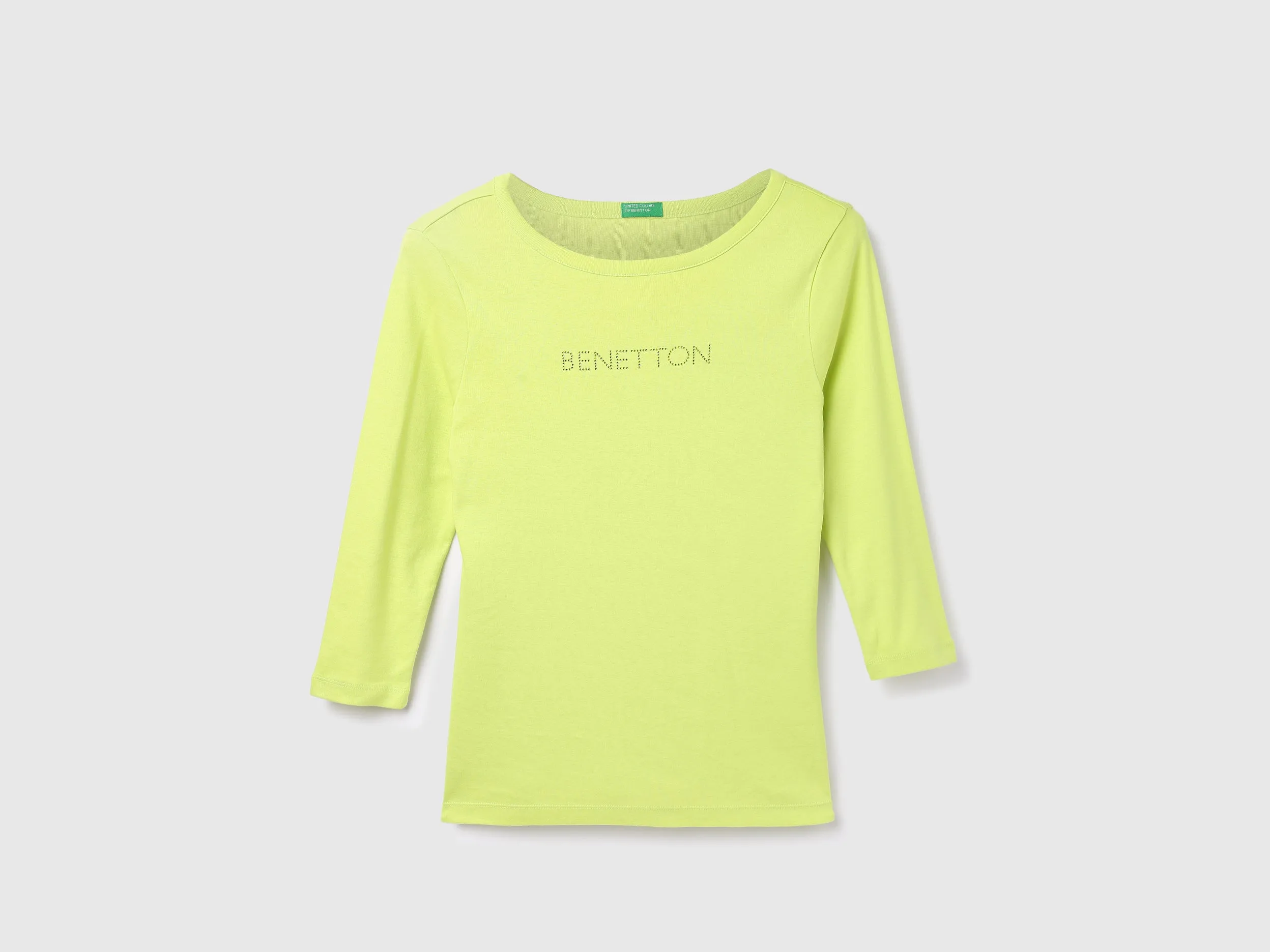 Cotton Solid Round Neck Women Tops