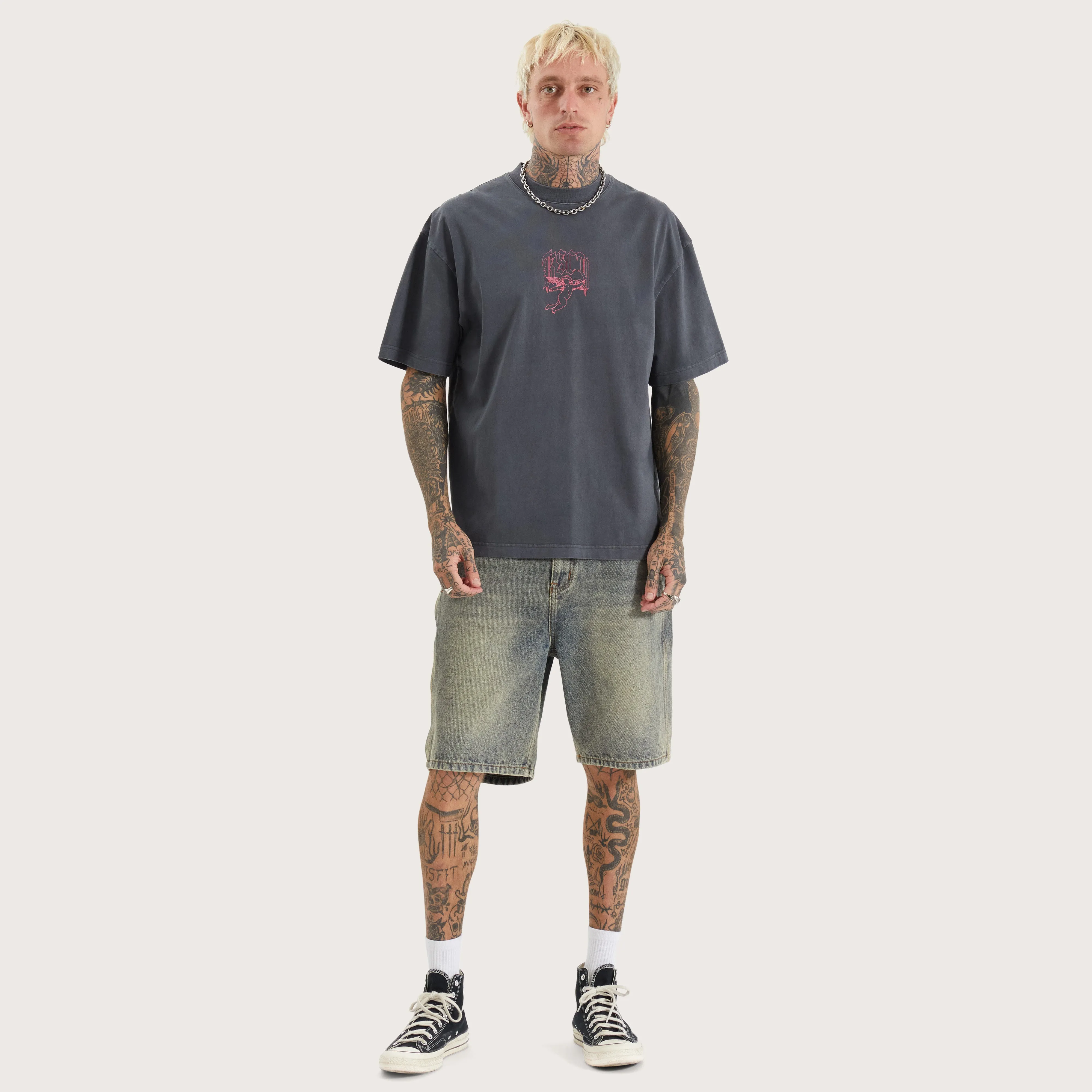Covert Street Tee Pigment Asphalt