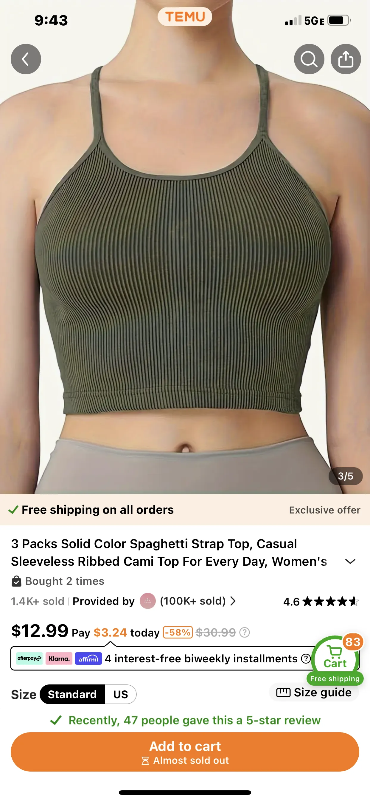 Cropped Tank Tops
