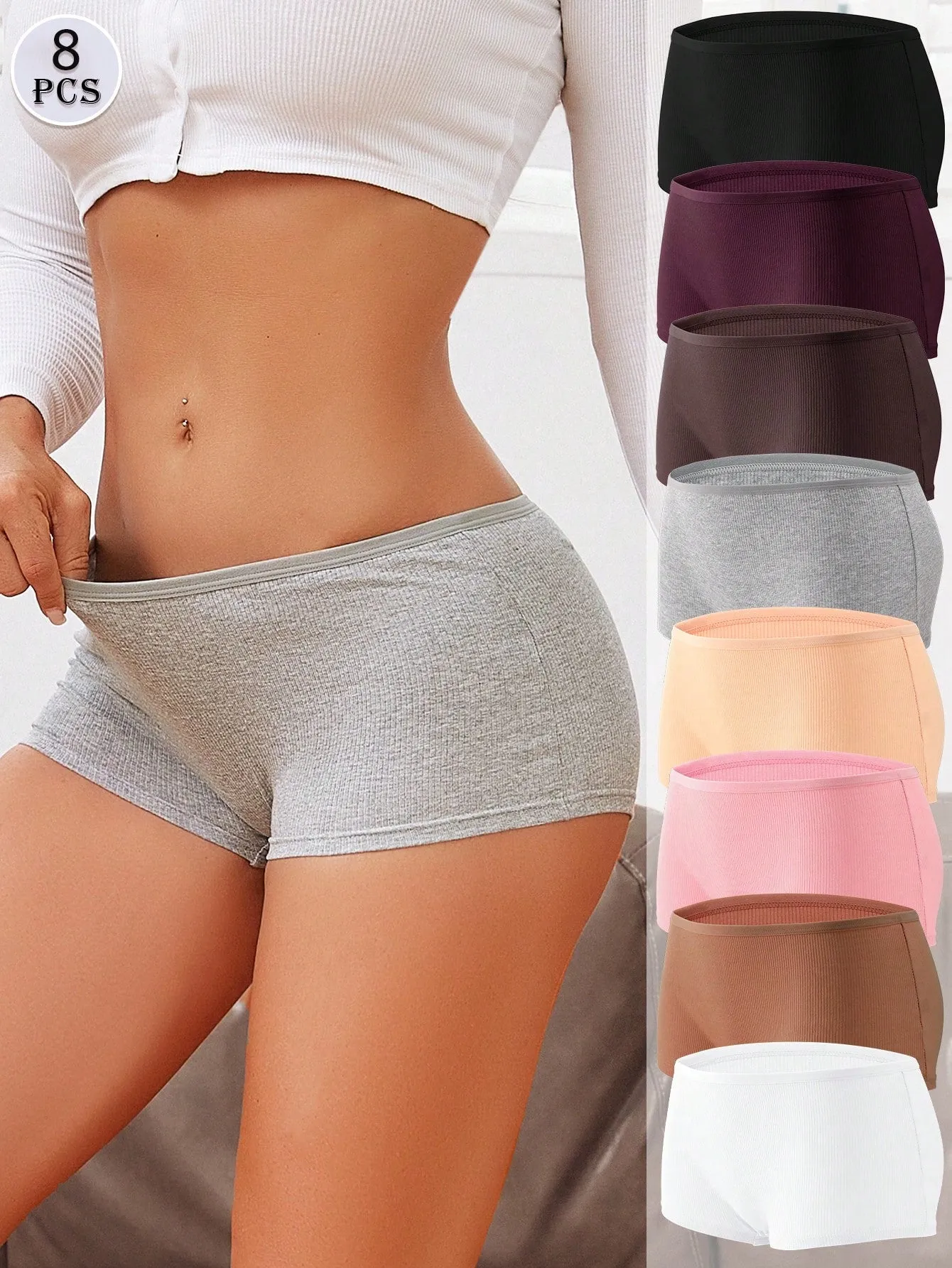 Culottes de Algodón para Mujer en Cherry Vibes 🌟
