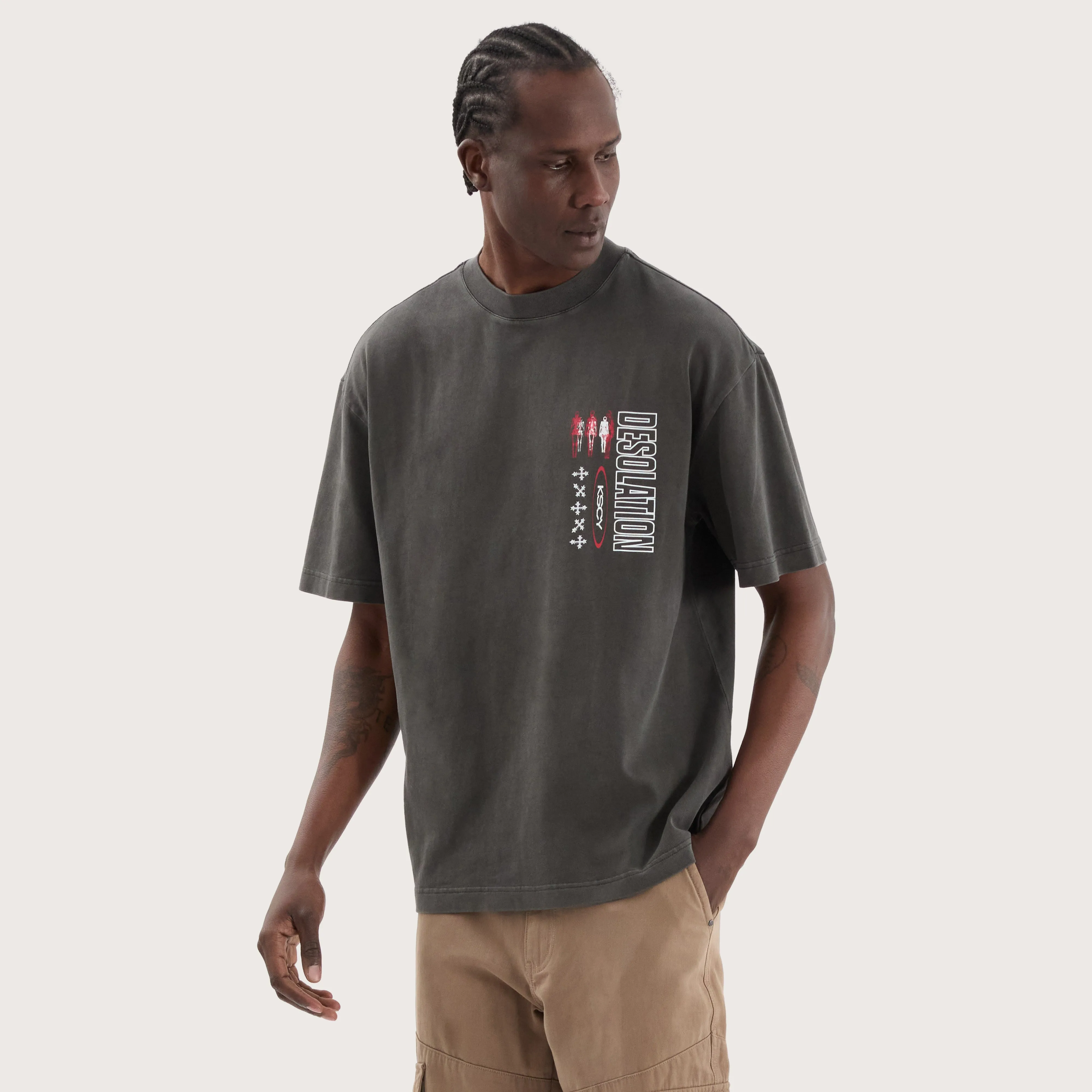 Desolation Street Tee Pigment Raven
