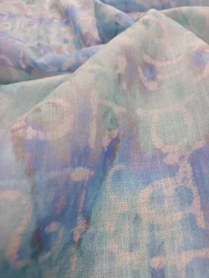 Digital Printed Linen Jute Soft Cotton Fabric