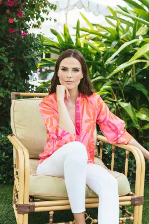 Drew Blouse in King Street Palm