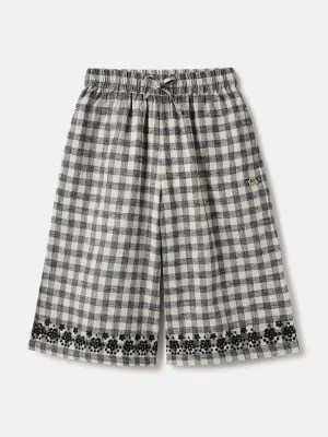 Elle Kids Black Wide Leg Trouser