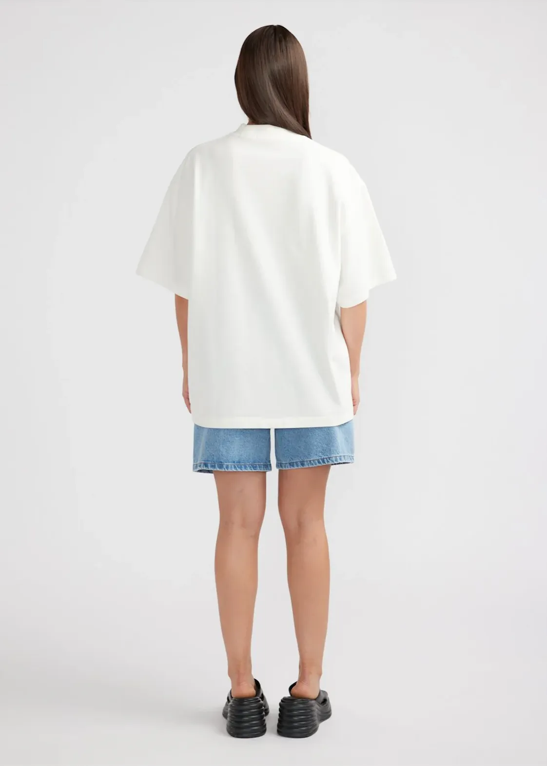 ENA PELLY Strawberry Glow Tee - Vintage White