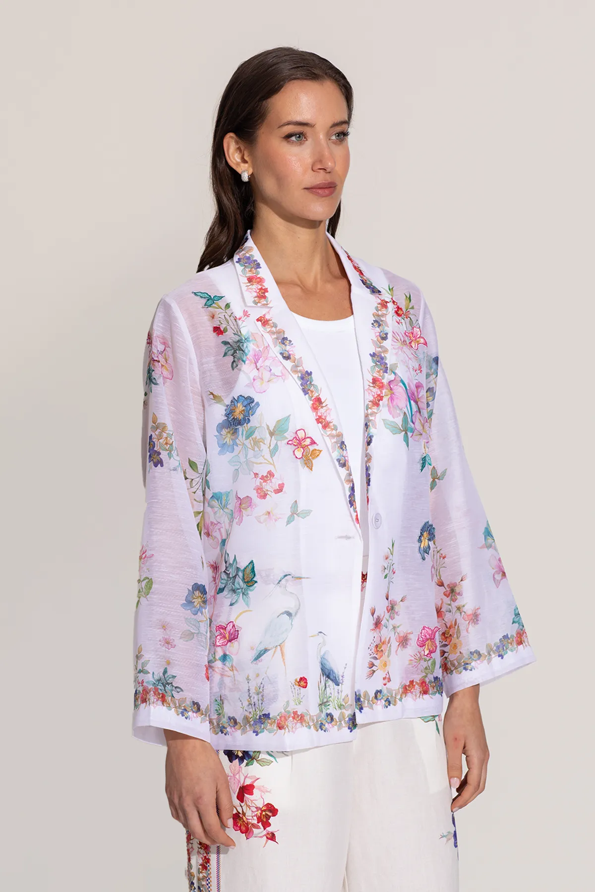 Eva ivory jacket and pants