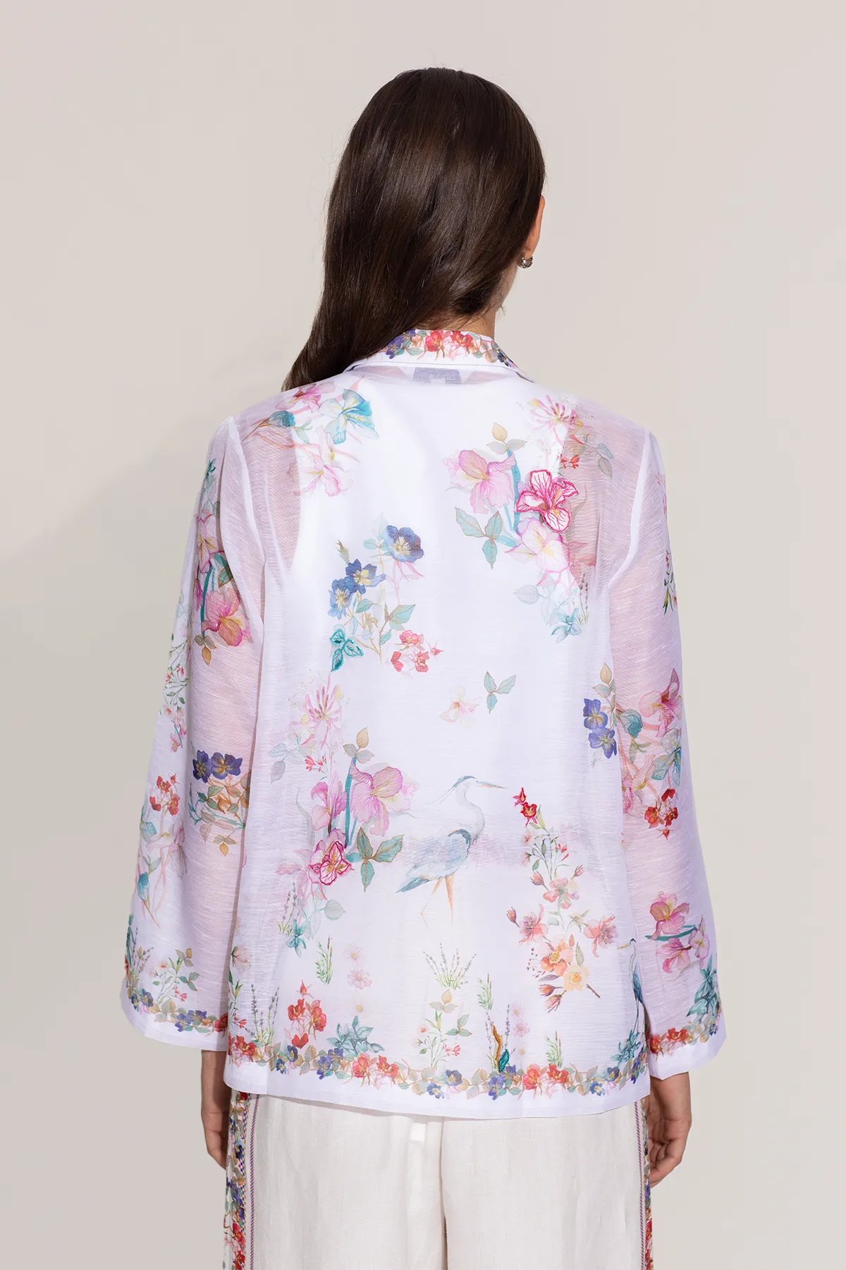Eva ivory jacket and pants