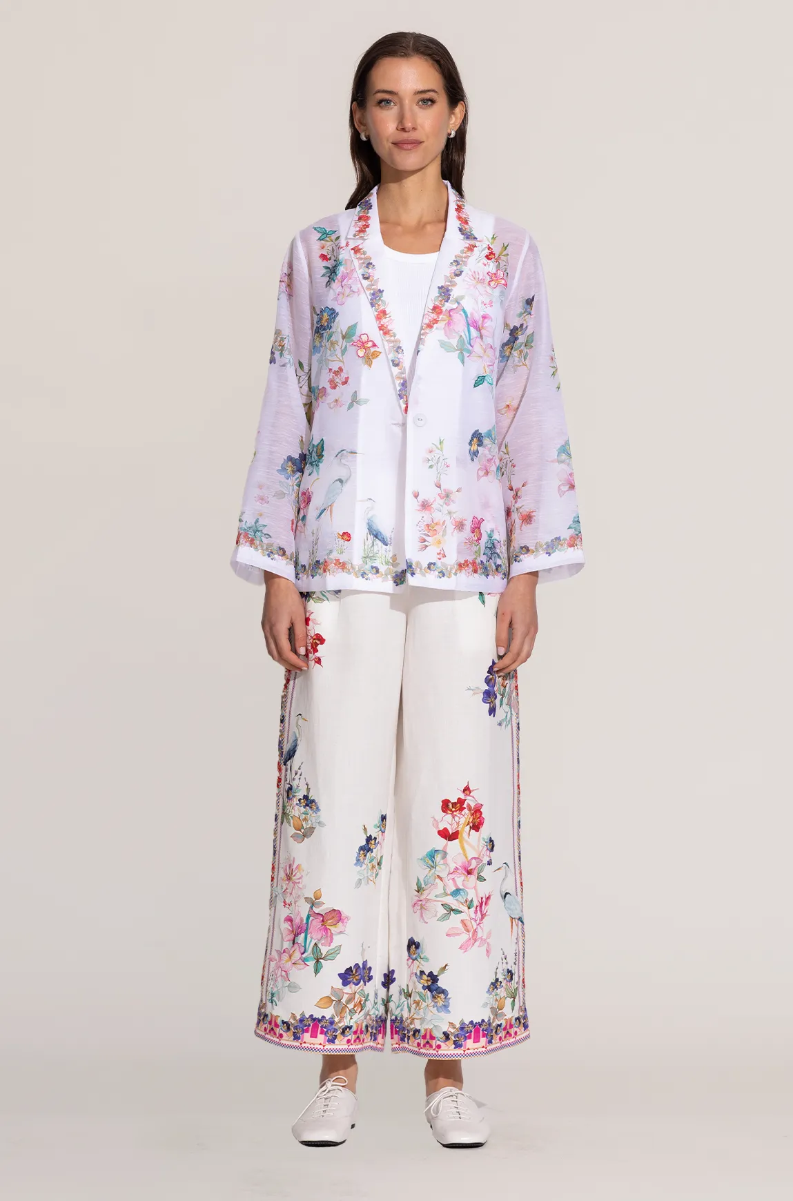 Eva ivory jacket and pants