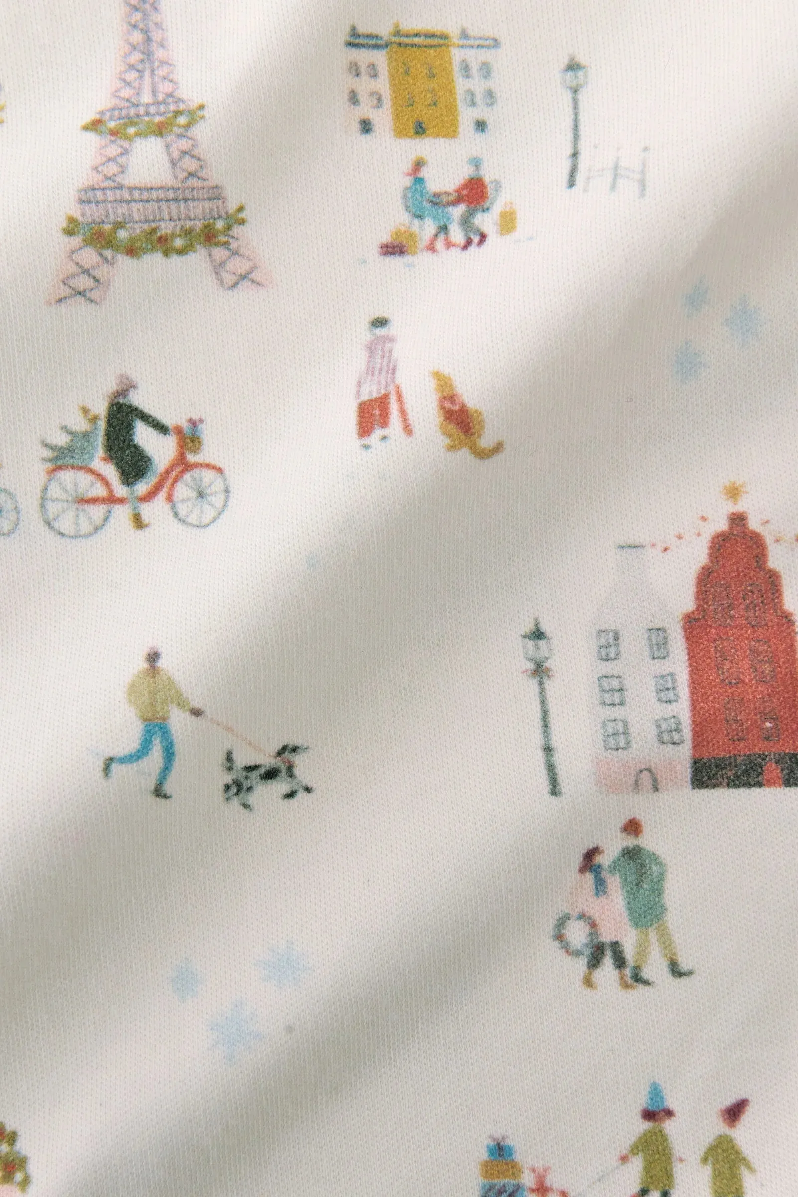 Explore the World Holiday Kimono