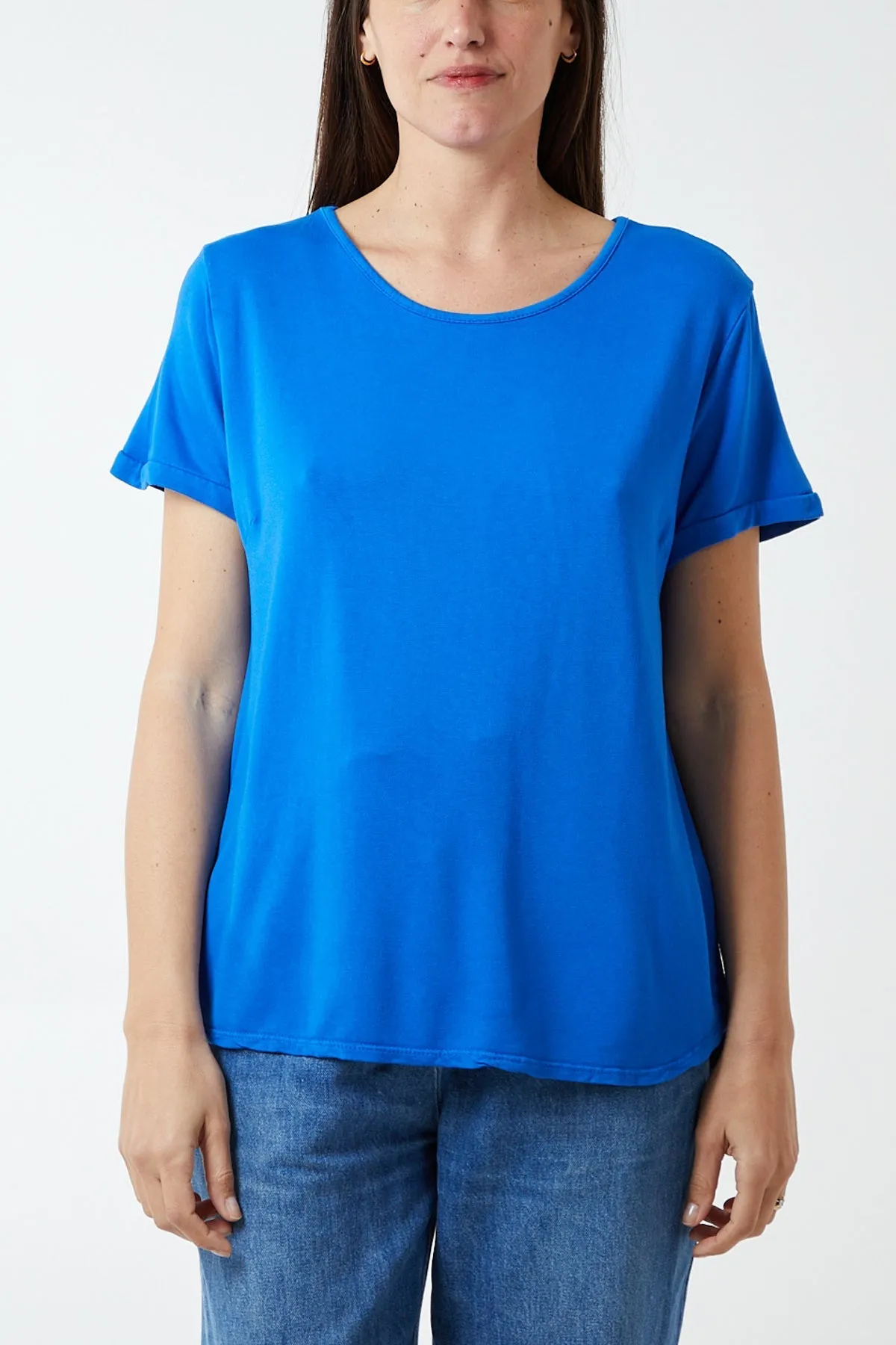 French Terry Super Soft Basic T-Shirt