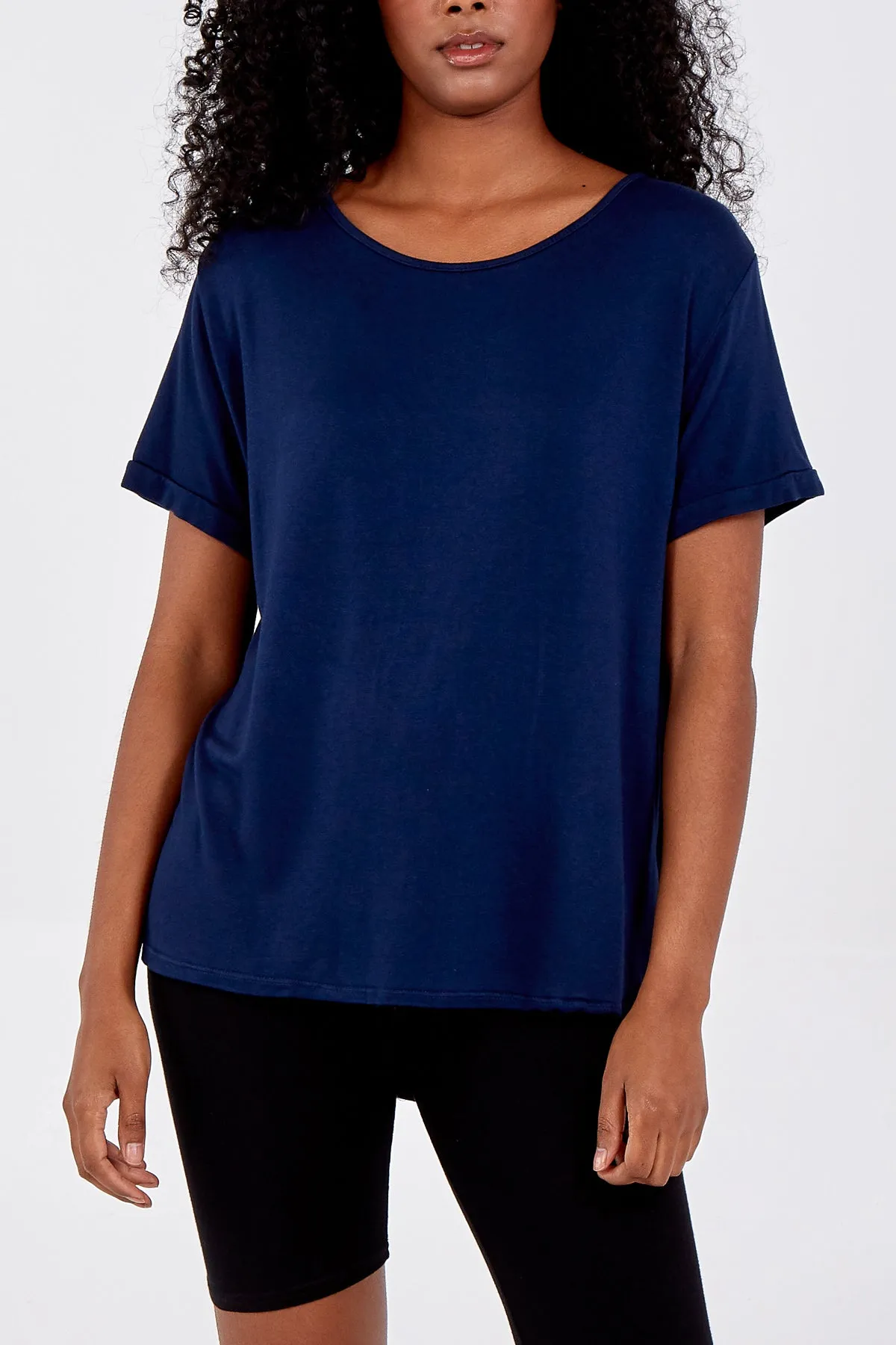 French Terry Super Soft Basic T-Shirt