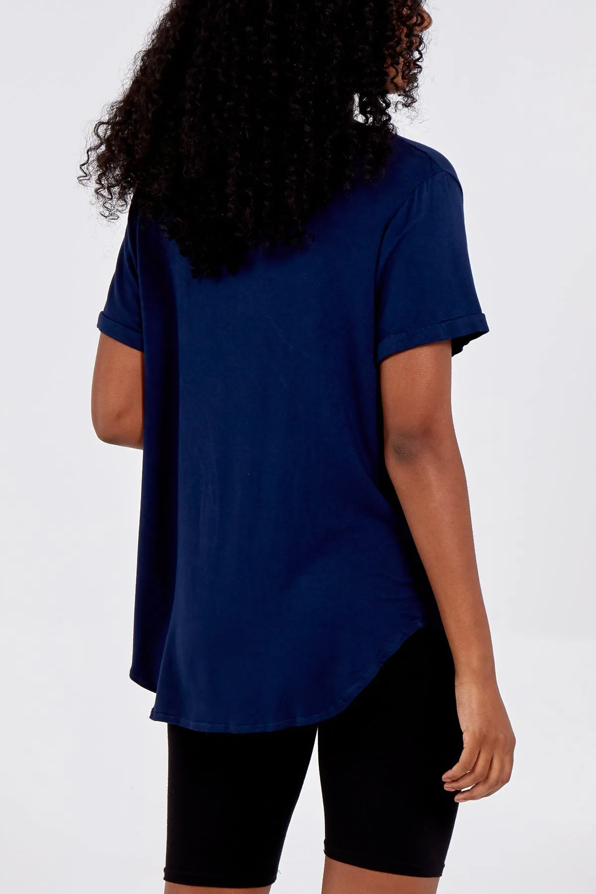 French Terry Super Soft Basic T-Shirt