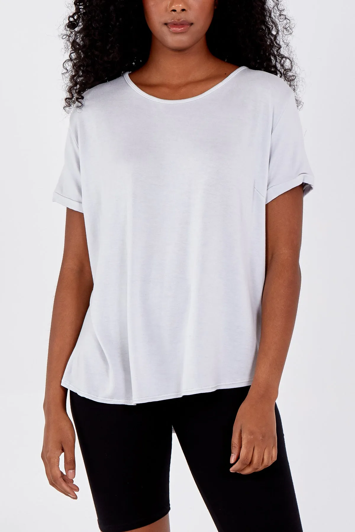 French Terry Super Soft Basic T-Shirt