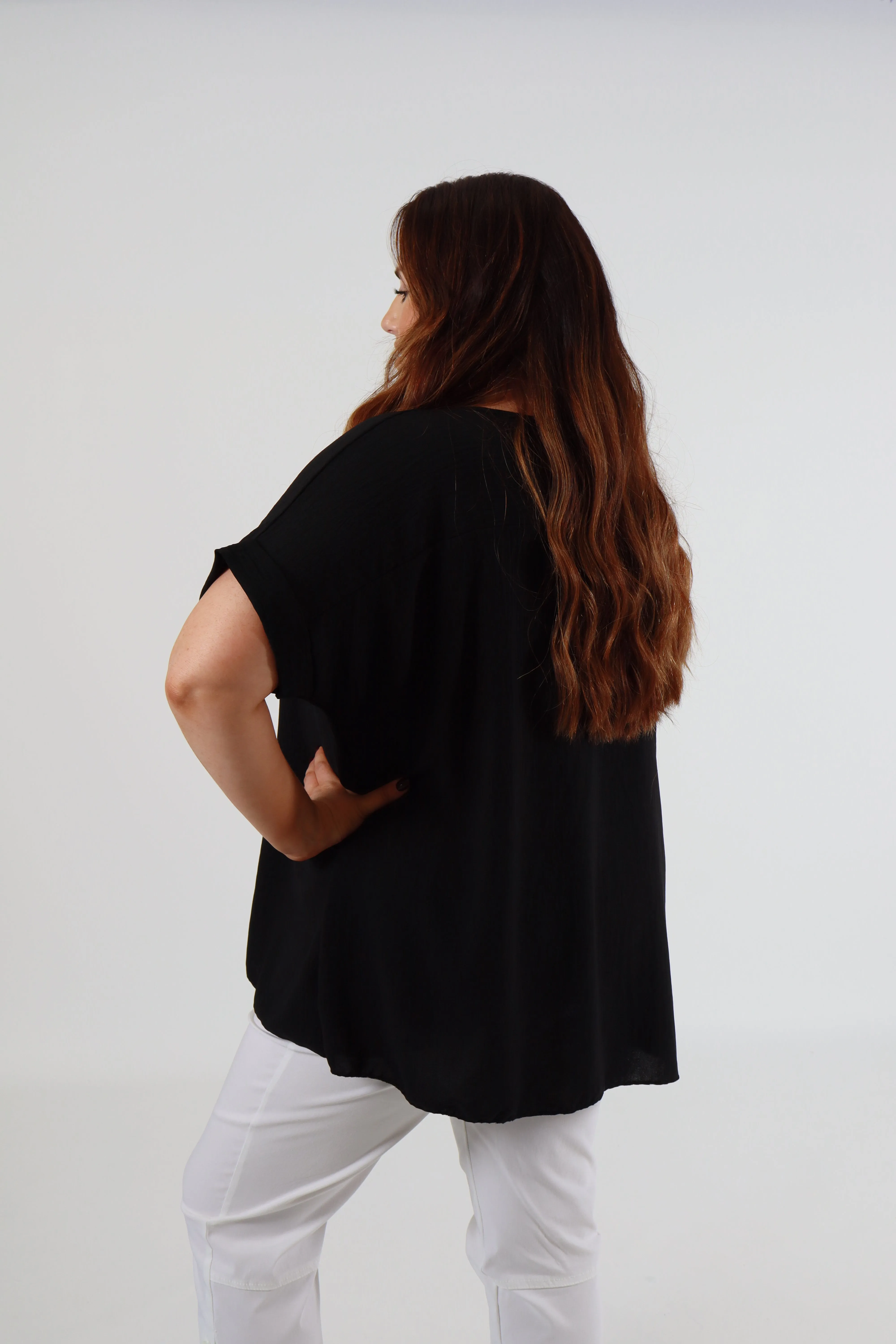 Freya Blouse in Black