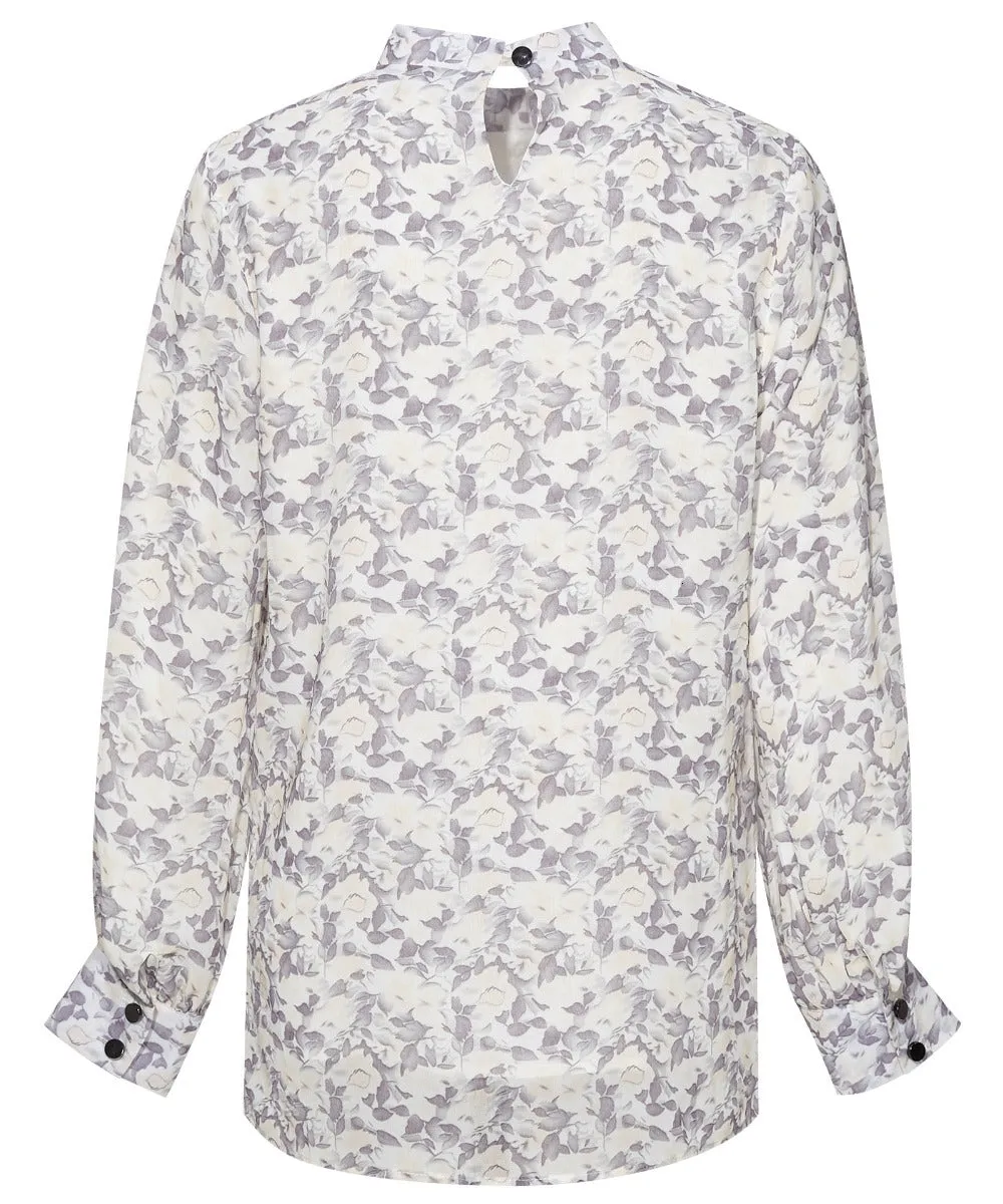 Gachi Spring Stream Cropped Blouse