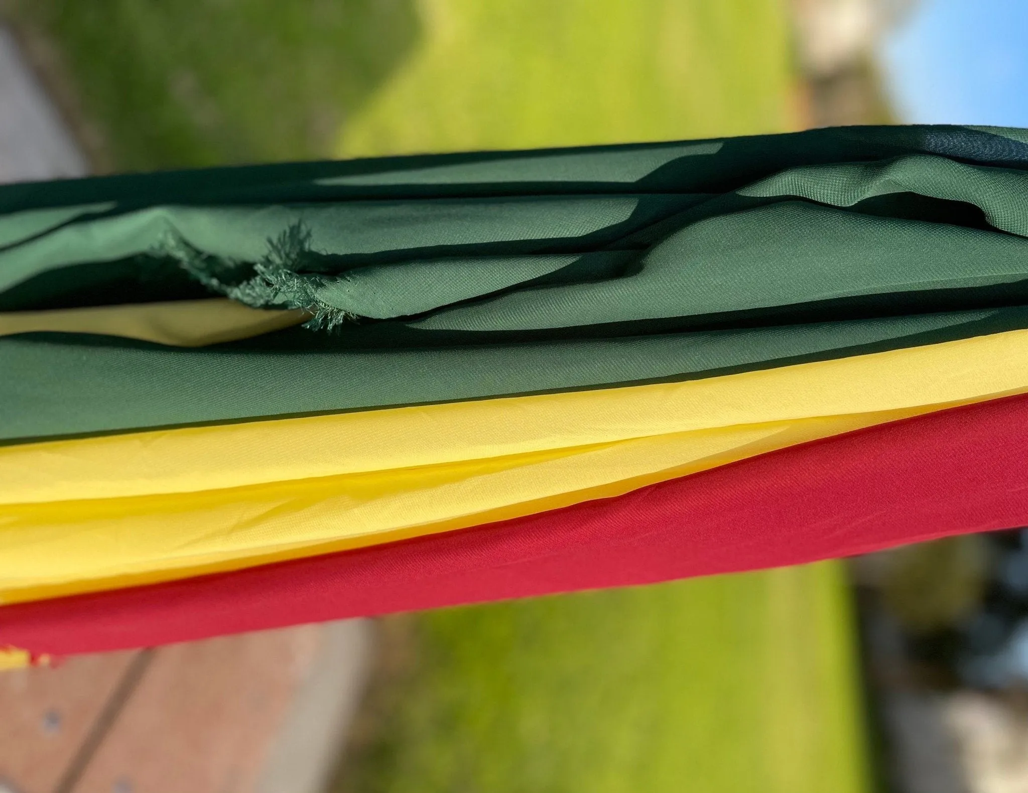 Green Chiffon Fabric