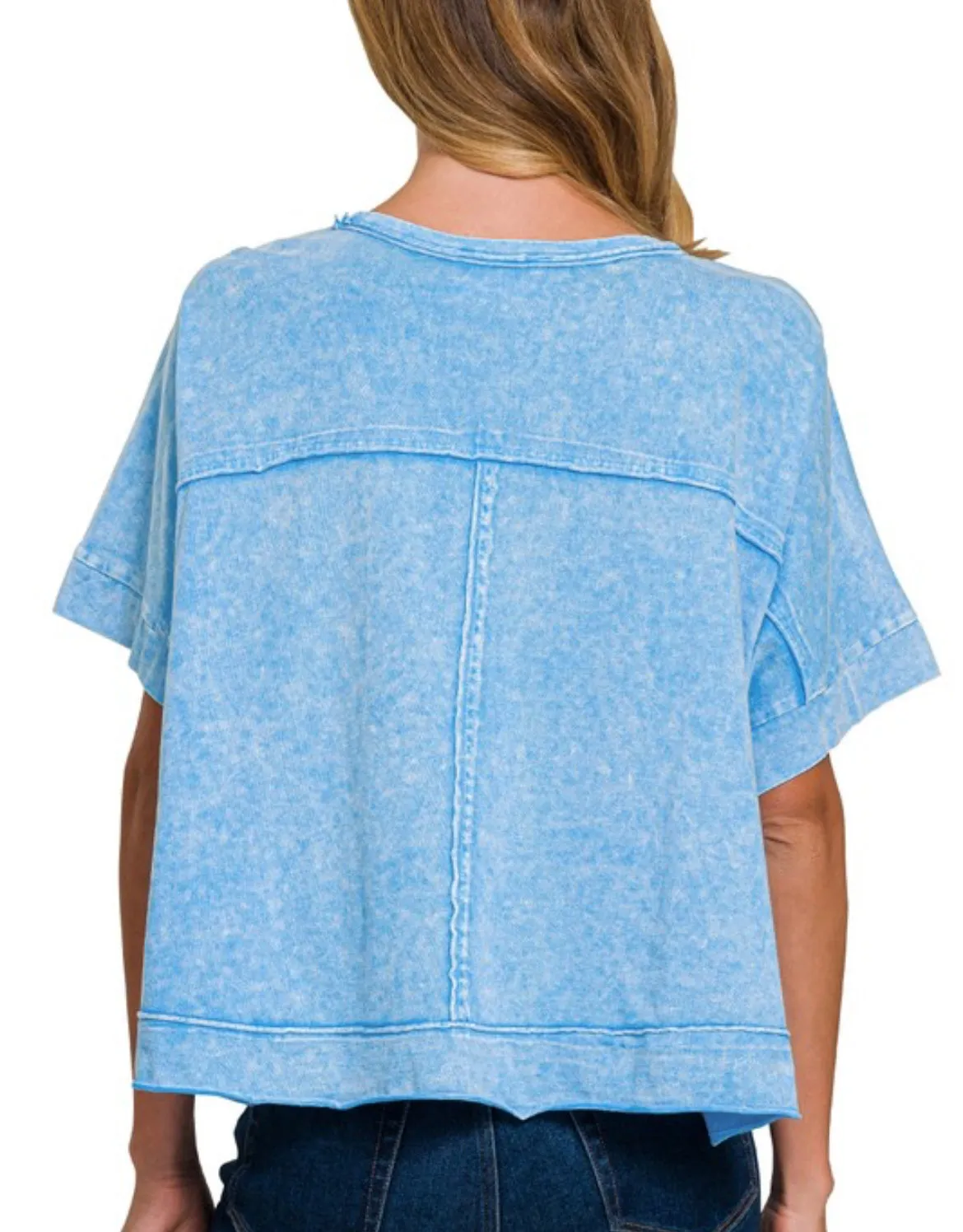 Halo oversized box tee