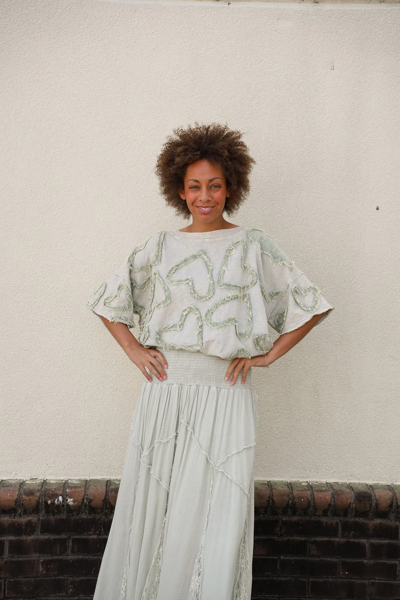 Heart Patchwork Top