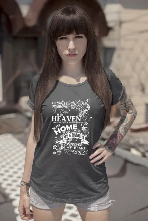 Heaven Home my Grandpa Forever in my Heart (Women)