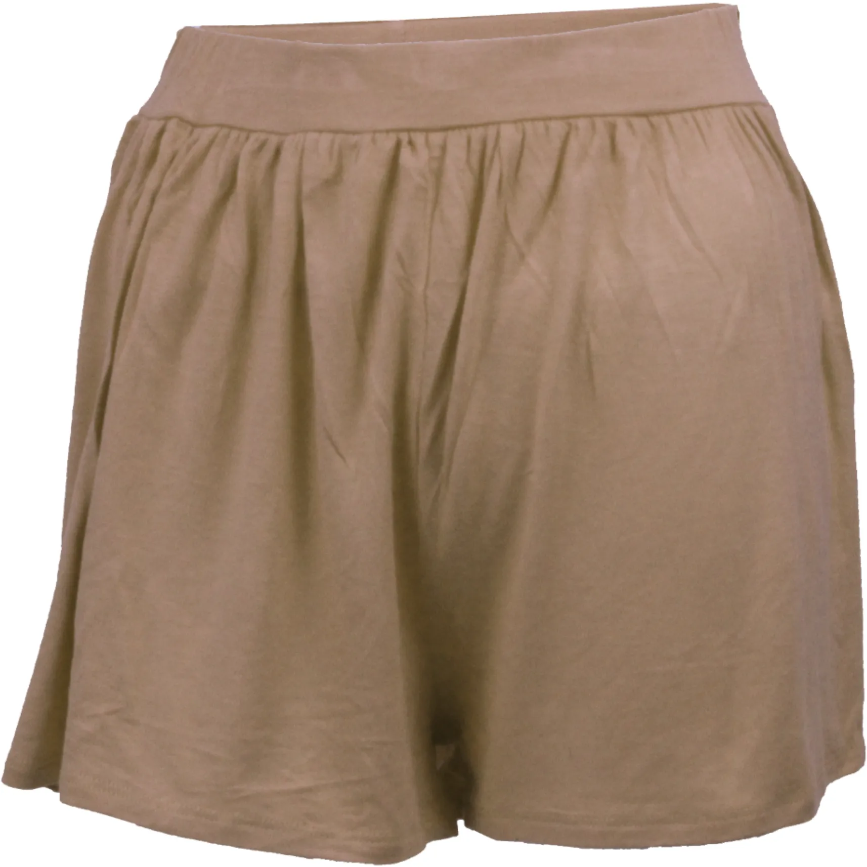 High Velocity Junior Womens Elastic Waist Casual Culottes Wide Leg Shorts
