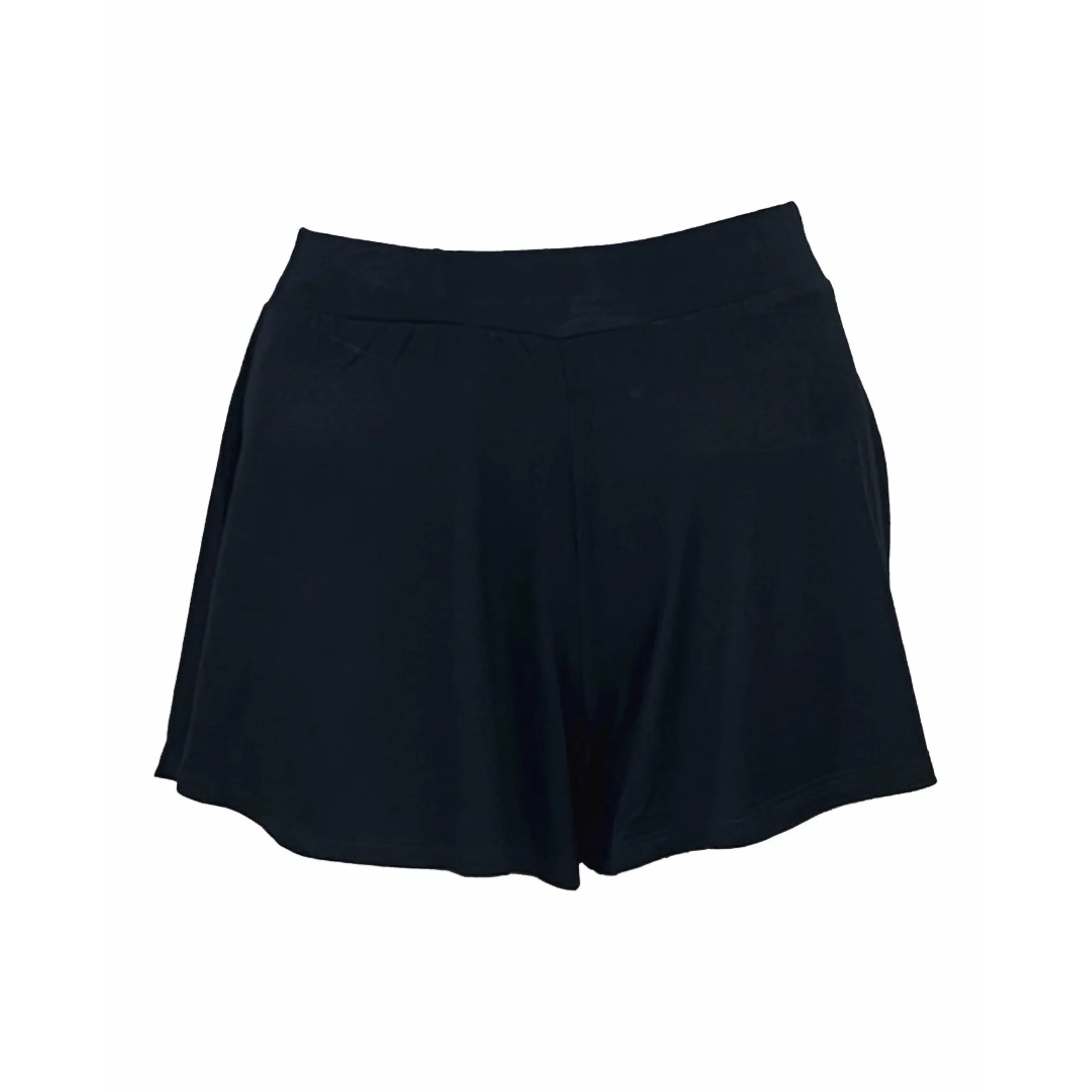 High Velocity Junior Womens Elastic Waist Casual Culottes Wide Leg Shorts
