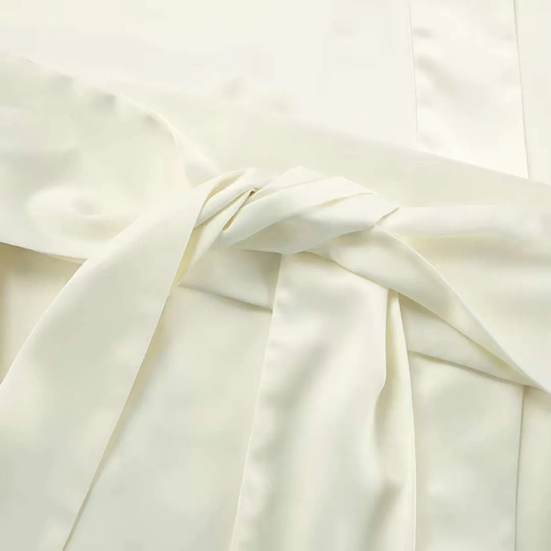 Hinata™ | Luxurious Satin Kimono Dress