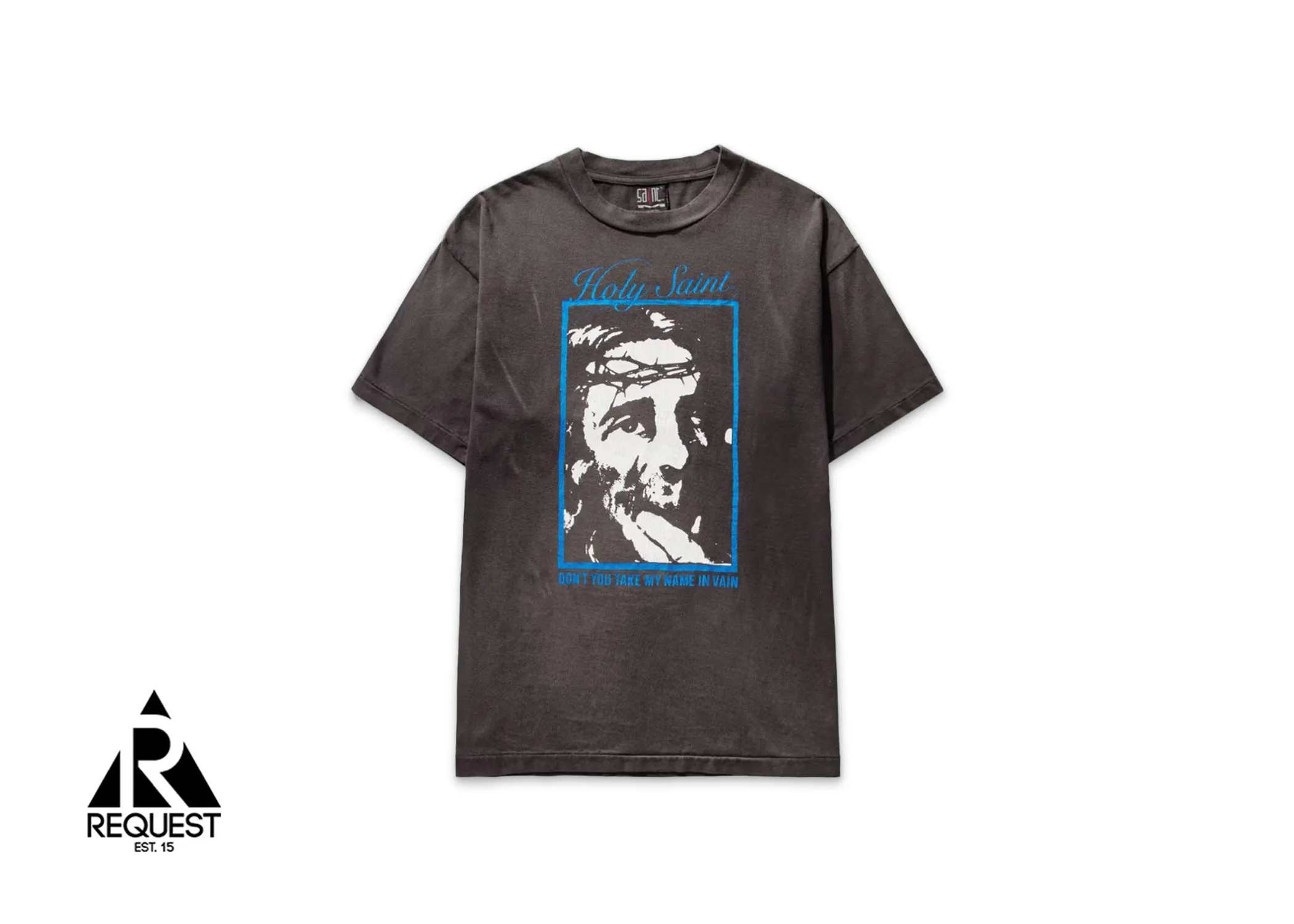 Holy Saint Name In Vain Tee "Black"